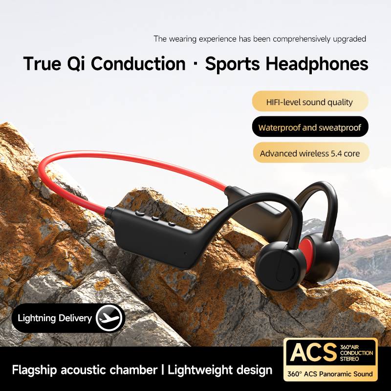 Bone Conduction Running Headphones - Беспроводные спортивные наушники X1Pro с открытой