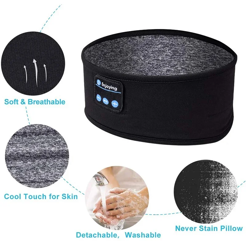 Sleep Mask Headphones Bluetooth - Беспроводные Bluetooth-наушники для сна с маской