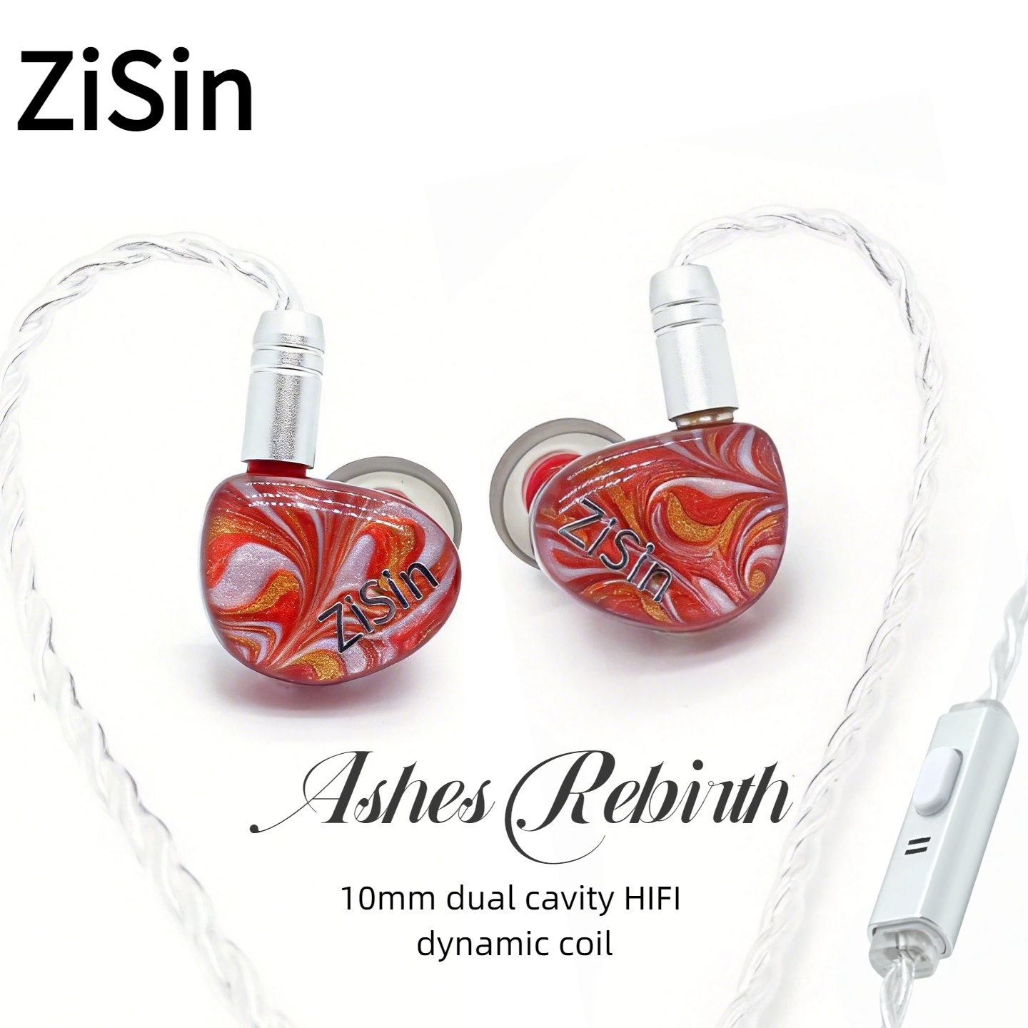 Planar Magnetic Iem Earphones - Наушники ZiSin 340 IEM с 10-мм