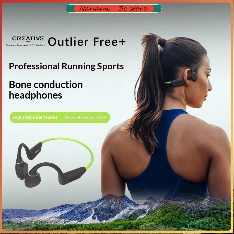 Headphones - Креативные водонепроницаемые наушники с костной проводимостью,