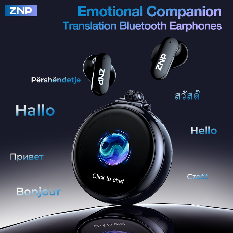 Headphones - Новейшие беспроводные наушники-переводчики ZNP с ИИ