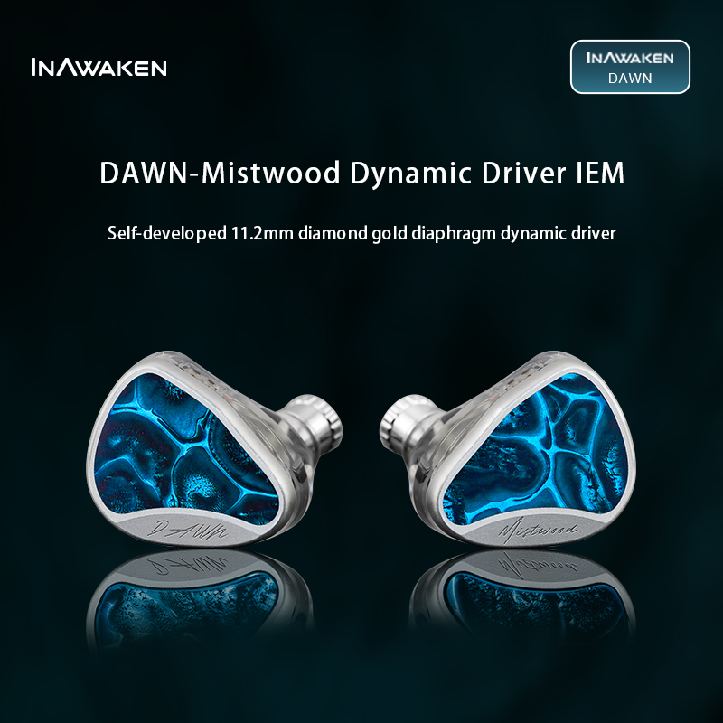 Planar Magnetic Iem Earphones - INAWAKEN Dawn Mistwood: внутриканальные наушники с