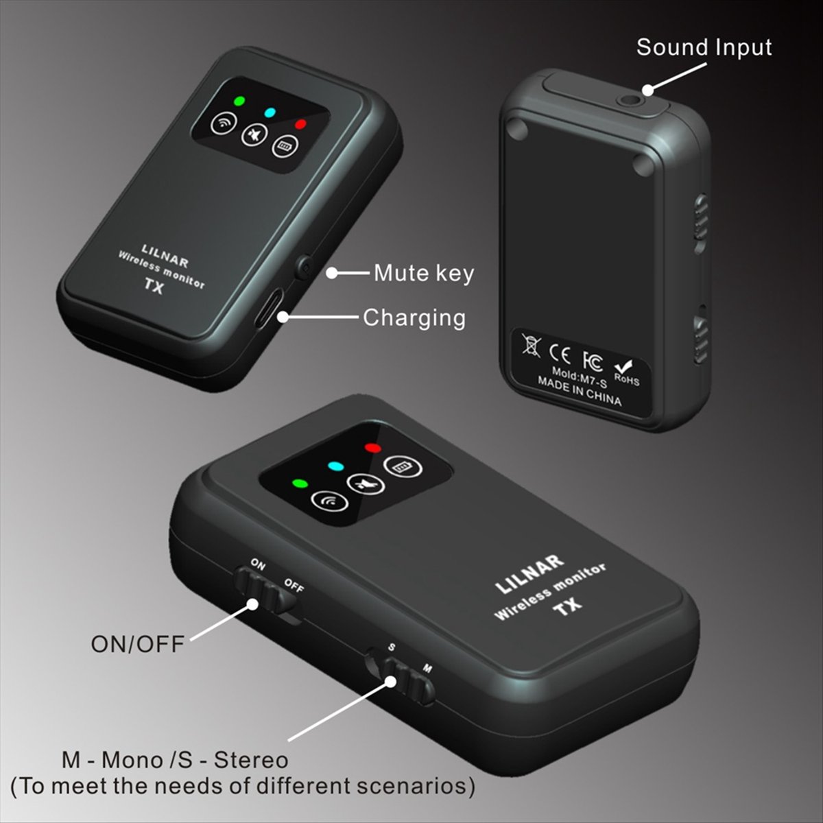 In Ear Monitors For Singers - Суперраспродажа: Беспроводная система мониторинга в ухе
