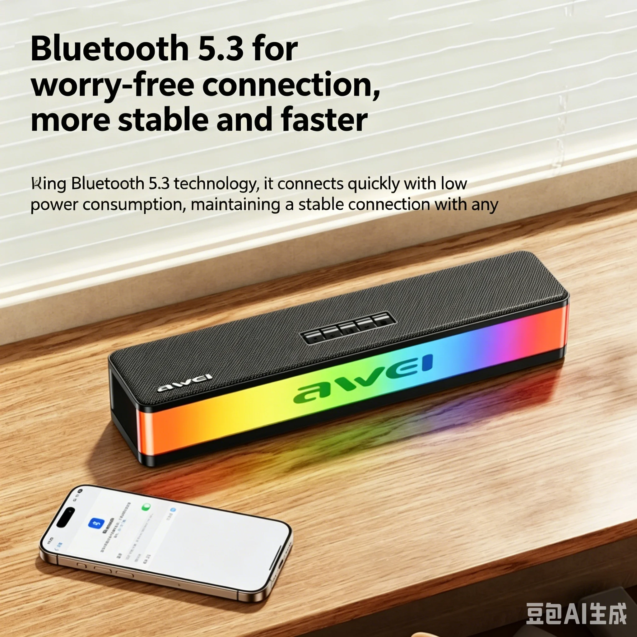 Rgb Computer Soundbar For Pc - RGB Bluetooth-колонки, саундбар, мощный сабвуфер 20