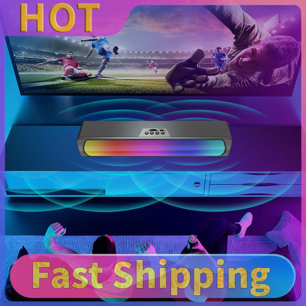 Rgb Computer Soundbar For Pc - Портативная звуковая панель для компьютера с
