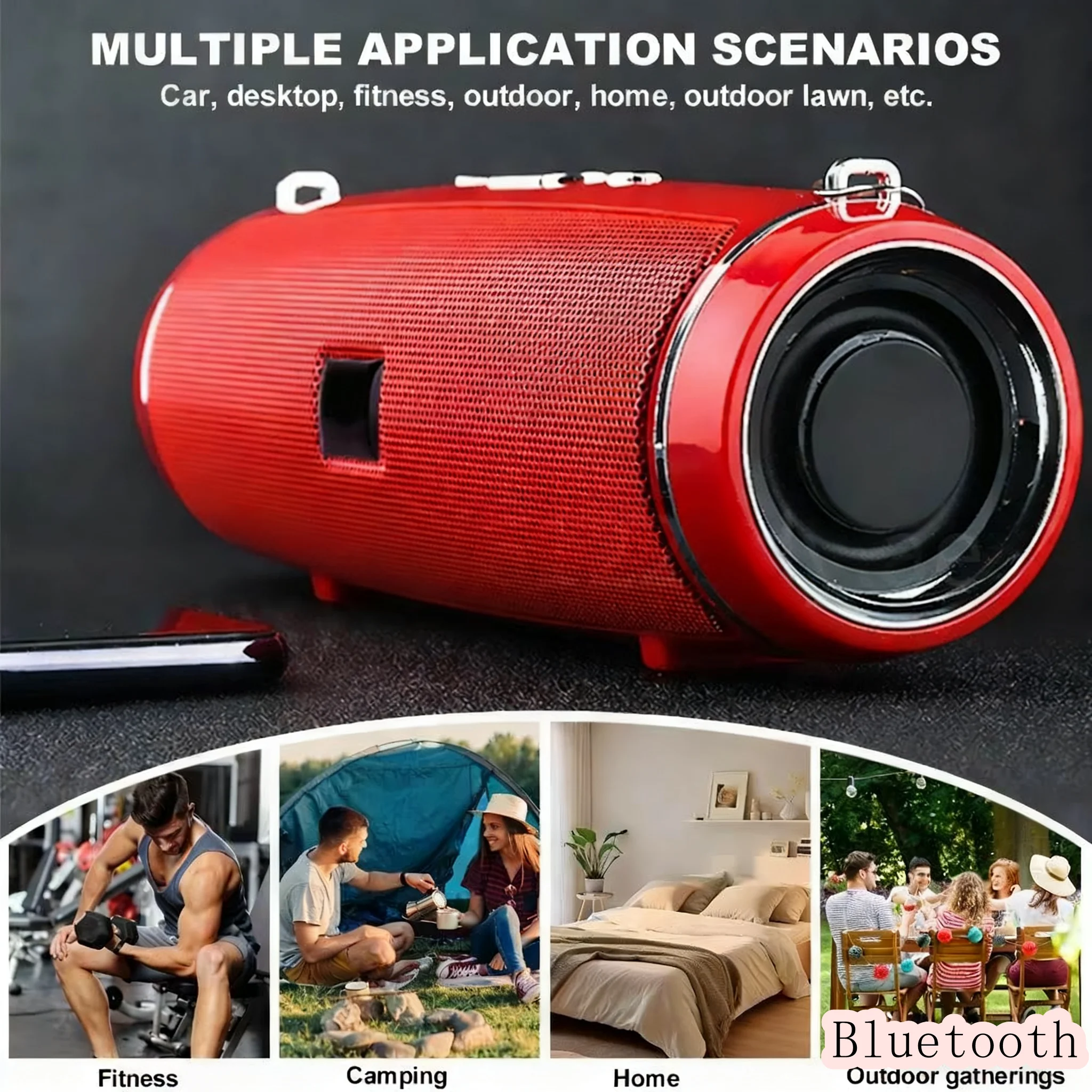 Portable Bluetooth Speaker Waterproof Ipx7 - 200 Вт портативный Bluetooth-динамик IPX7 водонепроницаемый