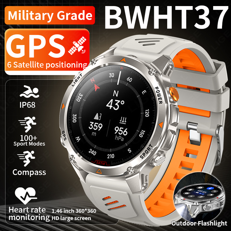 Smartwatches - LIGE прочные GPS трековые умные часы