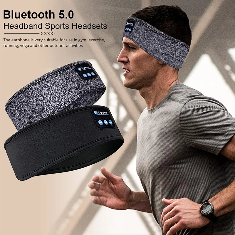 Sleep Mask Headphones Bluetooth - Bluetooth-наушники, спортивная повязка на голову для