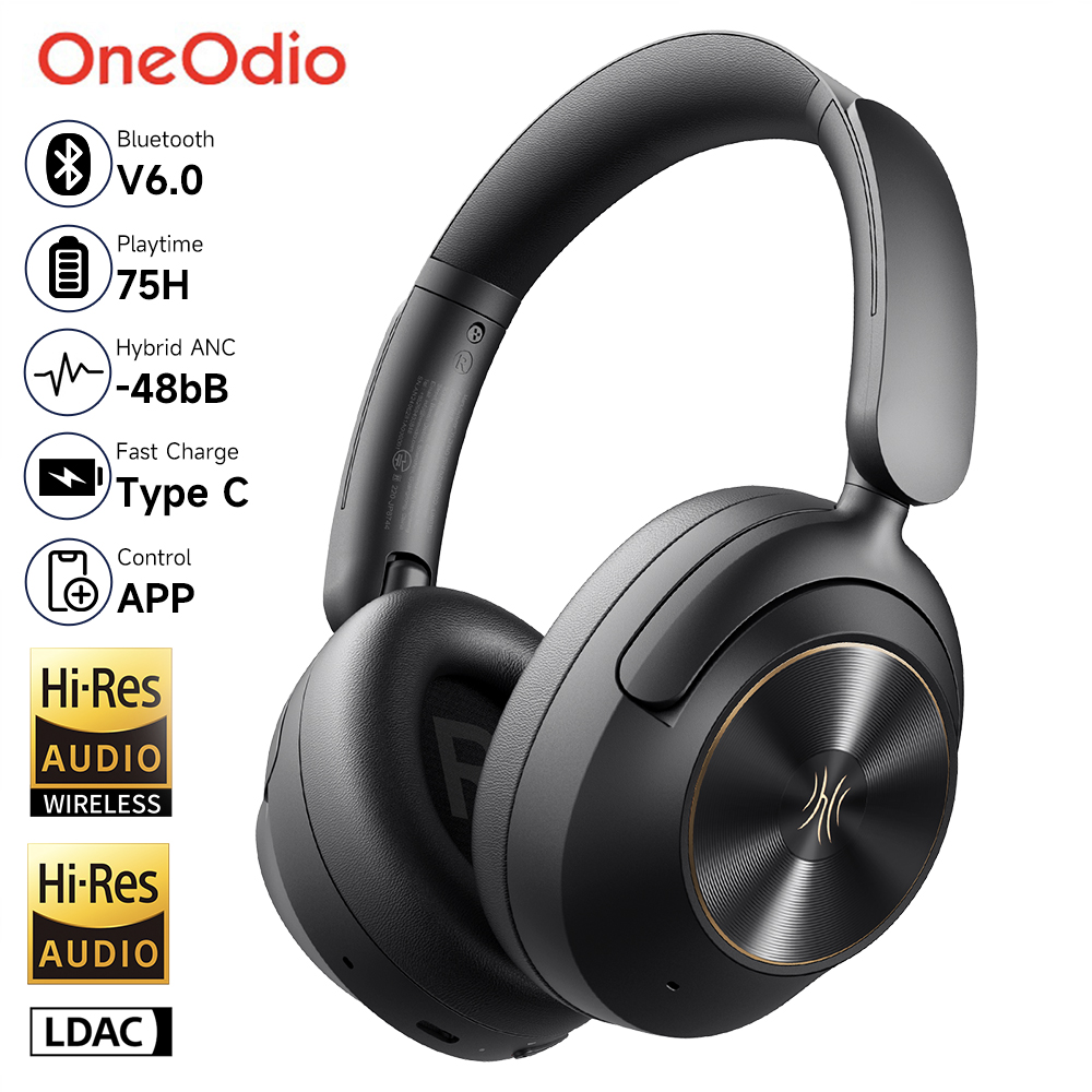 Anc Wireless Over Ear Headphones - Беспроводные наушники Oneodio A6 ANC Bluetooth