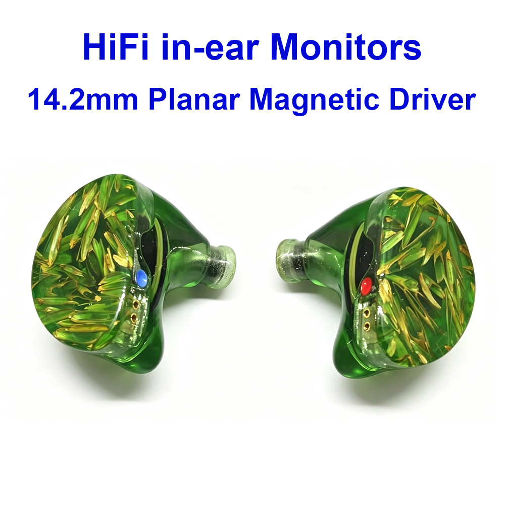 Planar Magnetic Iem Earphones - P14 PMD IEM Наушники HiFi, внутриканальные