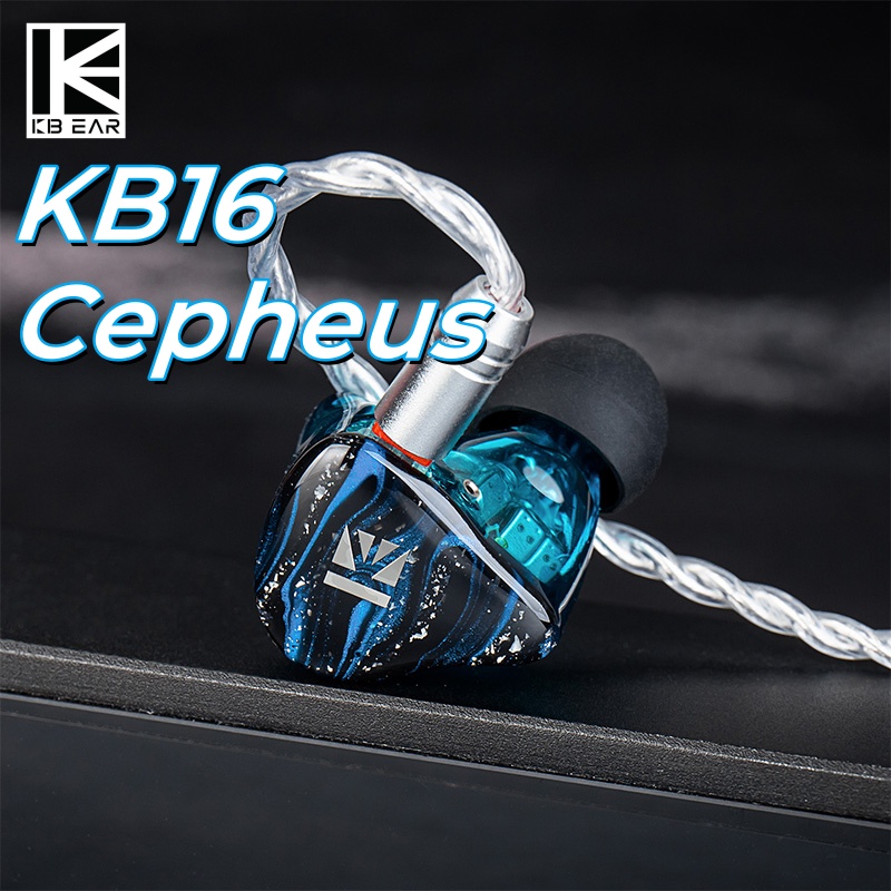Planar Magnetic Iem Earphones - KBEAR Cepheus KB16 Проводные наушники-вкладыши с