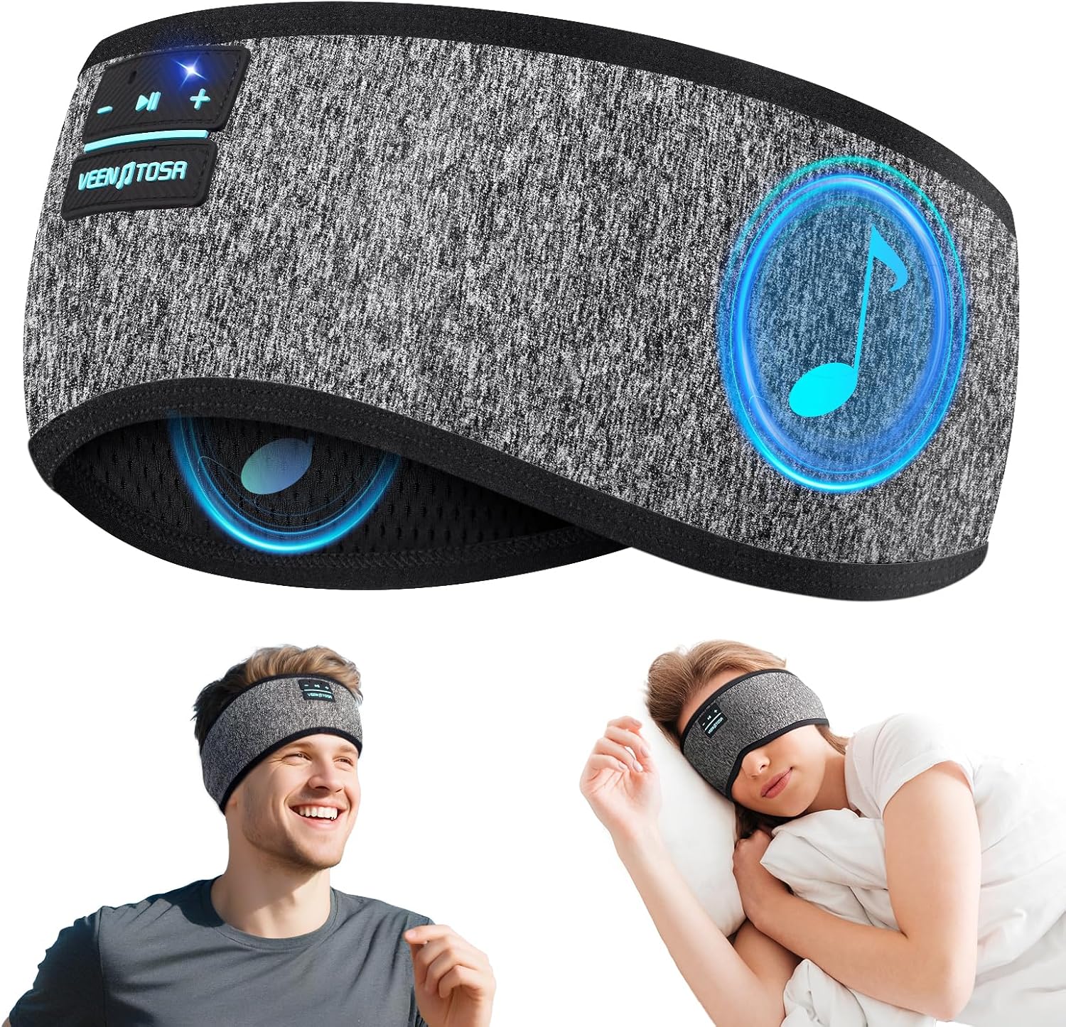 Sleep Mask Headphones Bluetooth - Bluetooth-наушники, спортивная боковая повязка на голову