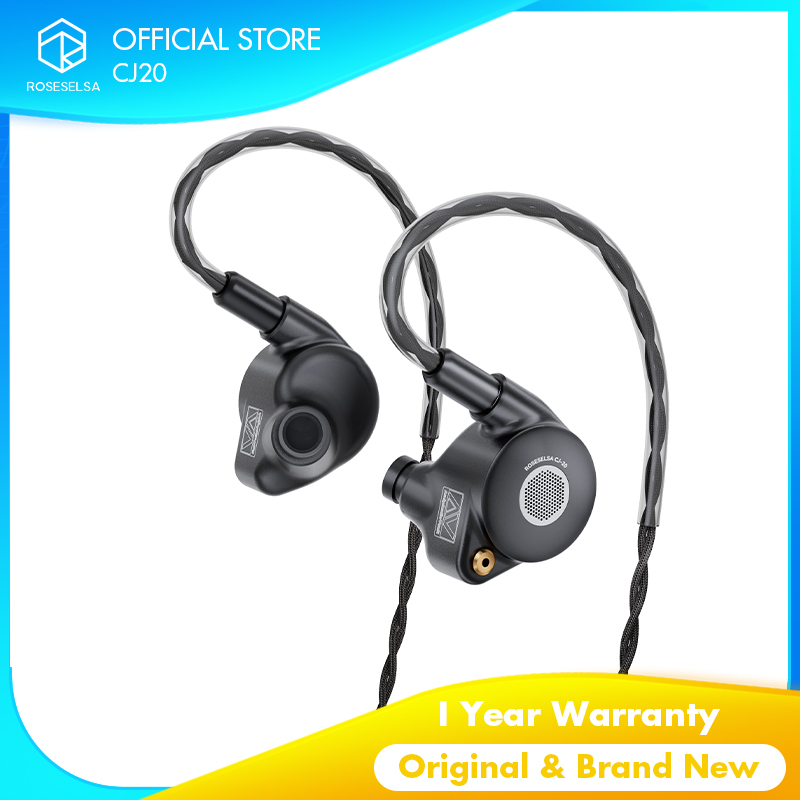 Planar Magnetic Iem Earphones - ROSESELSA X AAV CJ20 Планарно-магнитные внутриканальные