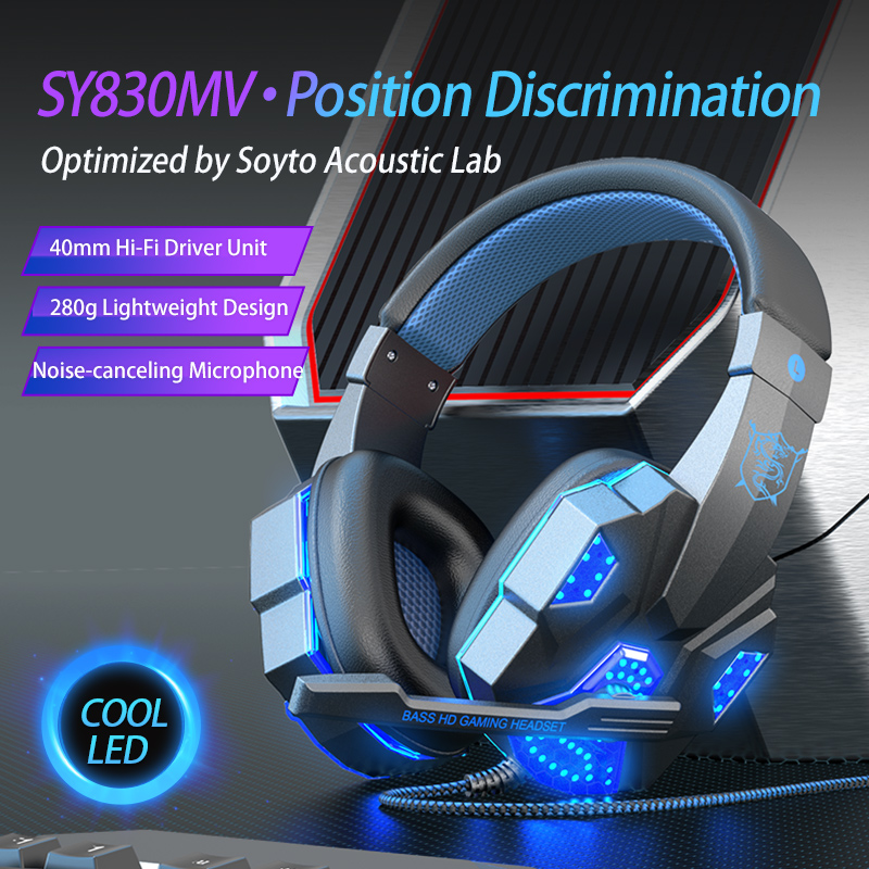 Игровая гарнитура 7.1 с объемн – обзор и цена Gaming Headset With Mic Rgb