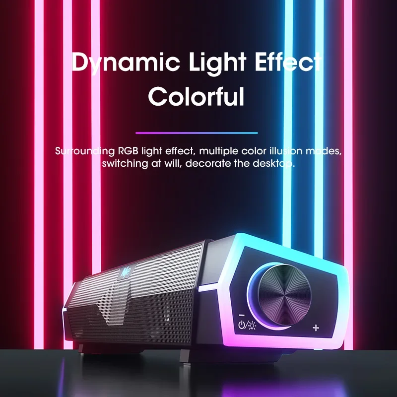 Звуковая панель 4D для ПК, бес – обзор и цена Rgb Computer Soundbar For Pc