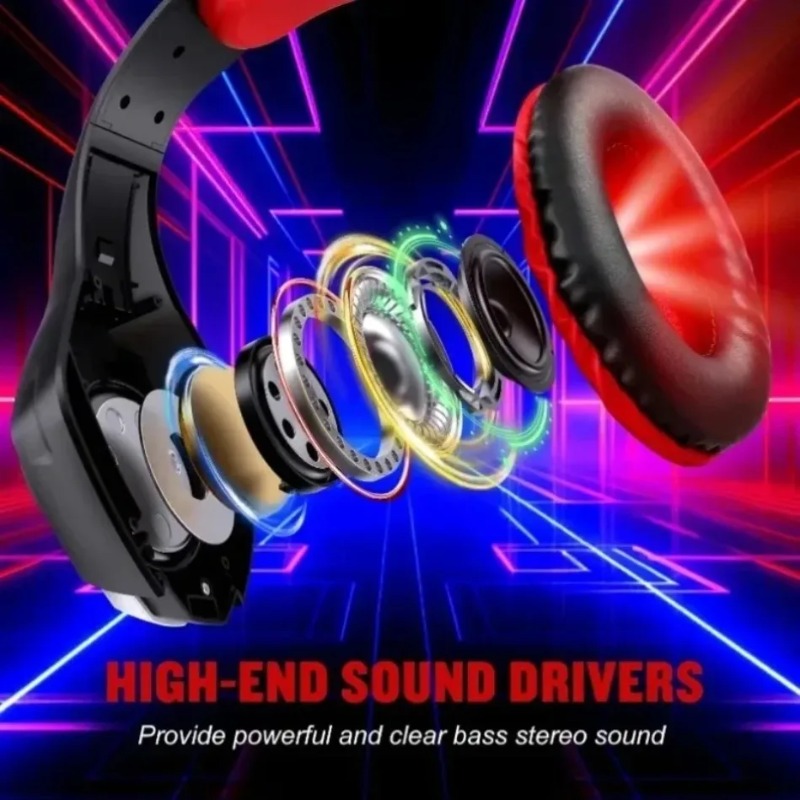 Проводная игровая гарнитура с  – обзор и цена Gaming Headset With Mic Rgb