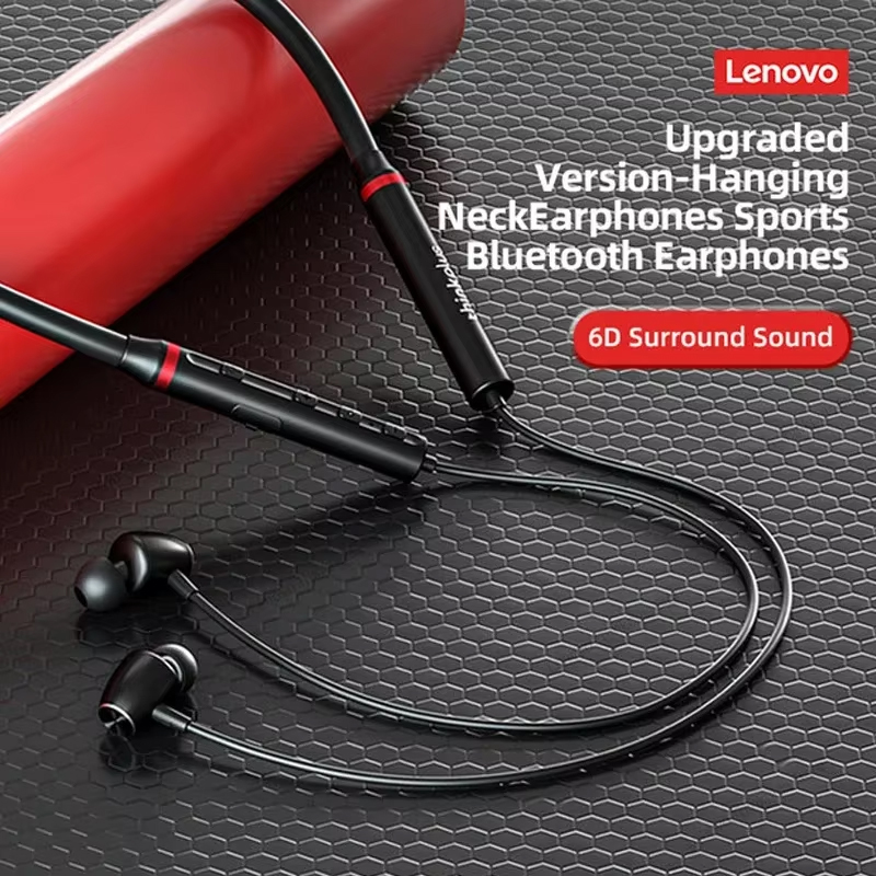 Новые Bluetooth-наушники Lenov – обзор и цена Magnetic Neckband Sports Earphones