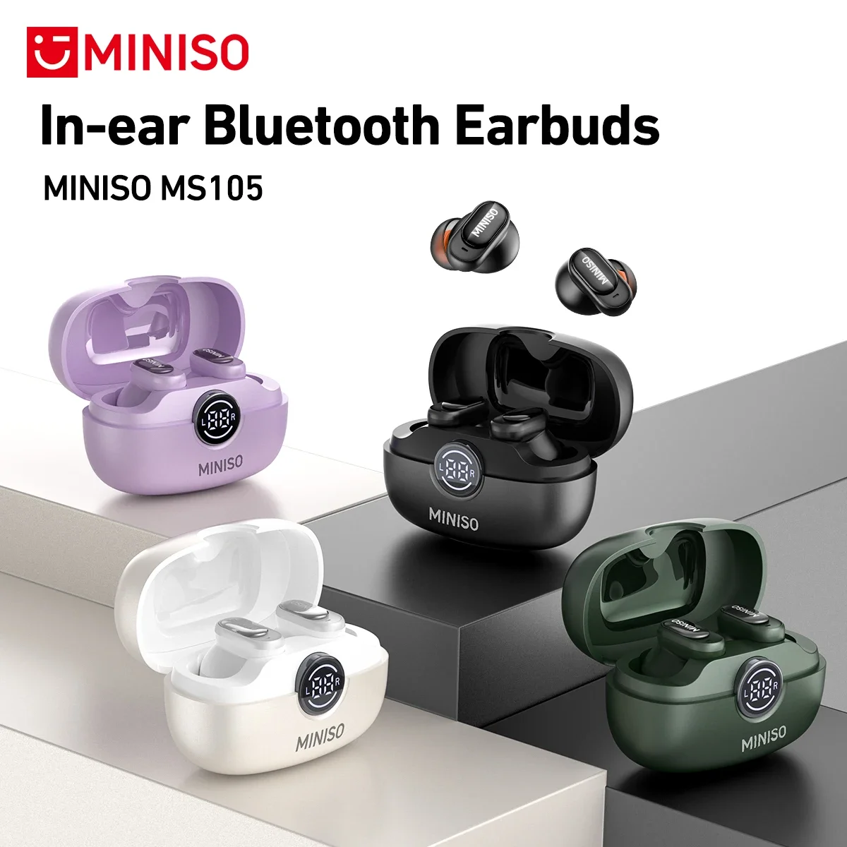 MINISO MS105 Bluetooth наушник – обзор и цена Type C Wired Earphones With Mic