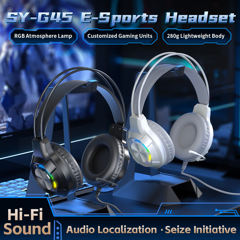 Игровая гарнитура с шумоподавл – обзор и цена Gaming Headset With Mic Rgb
