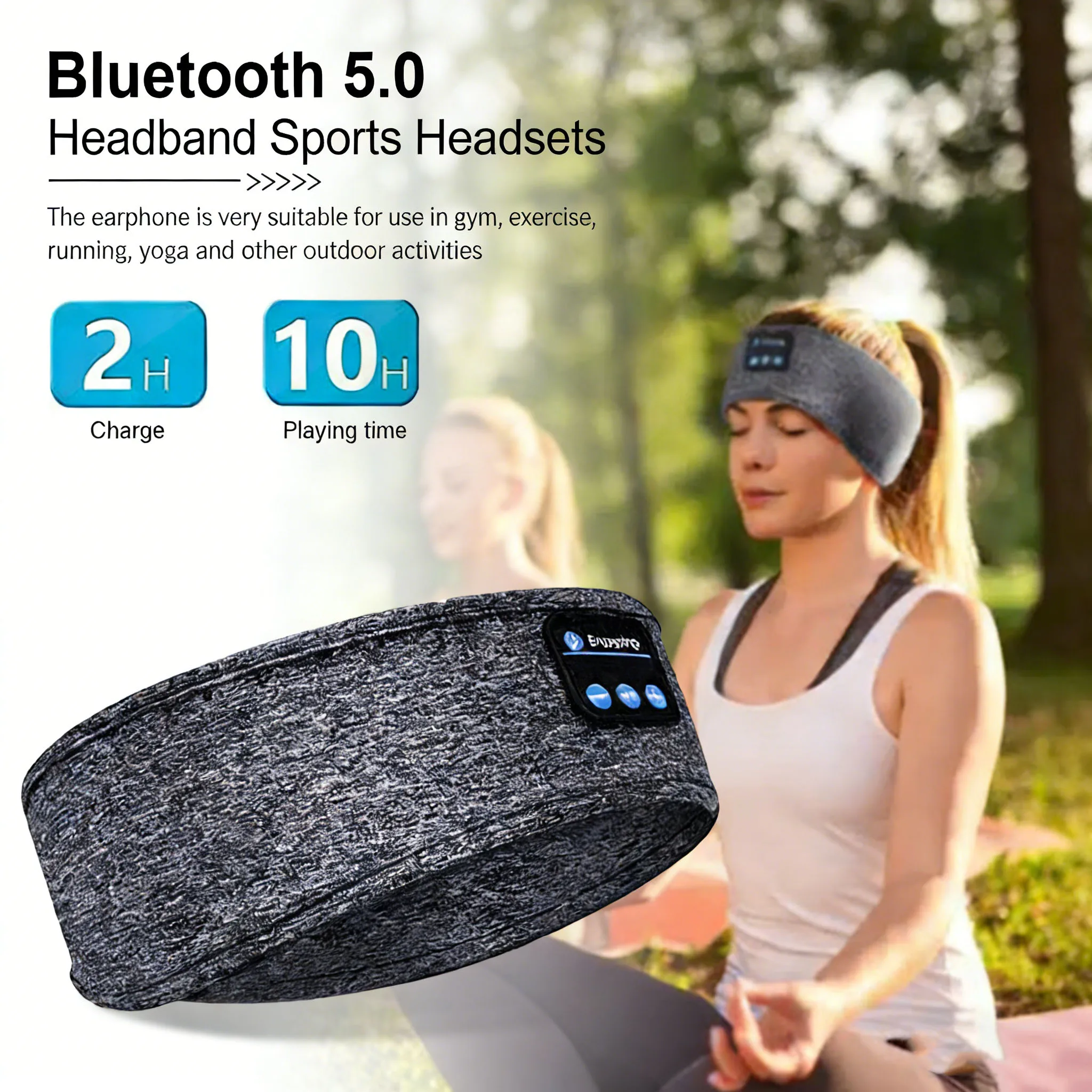 Беспроводные Bluetooth-наушник – обзор и цена Sleep Mask Headphones Bluetooth