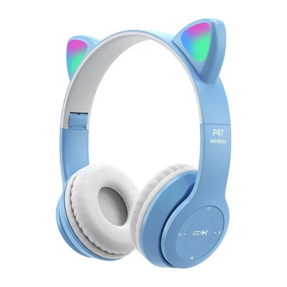 Bluetooth-совместимая гарнитур – обзор и цена Cat Ear Bluetooth Headset Led