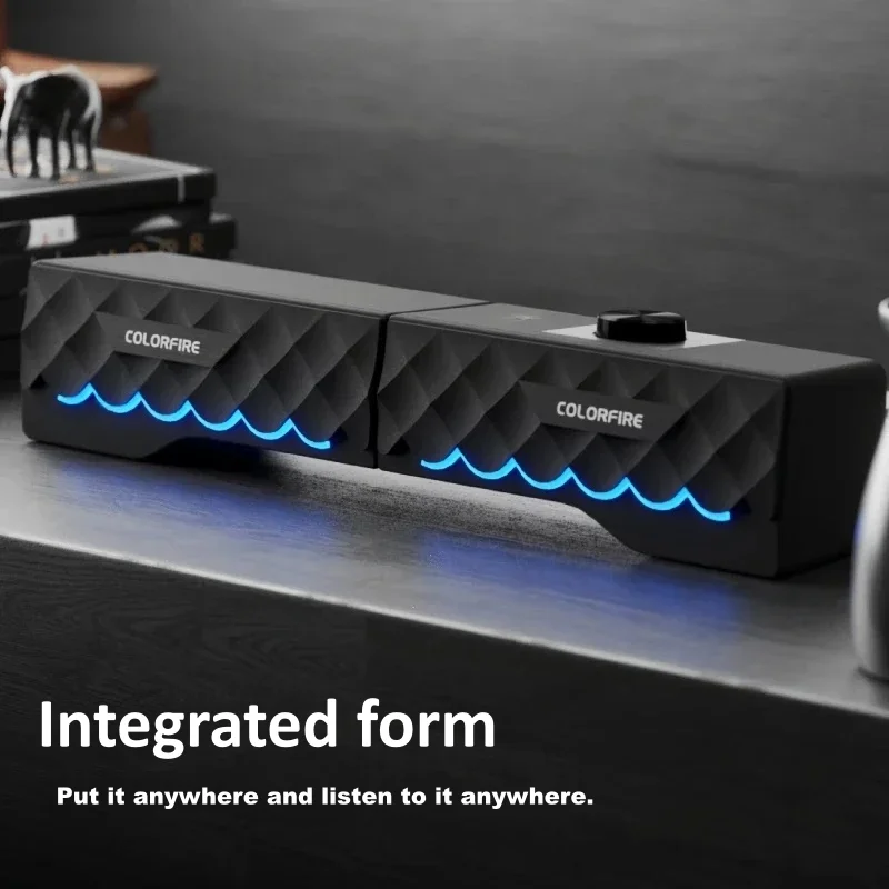 HIFI качество звука проводной  – обзор и цена Rgb Computer Soundbar For Pc