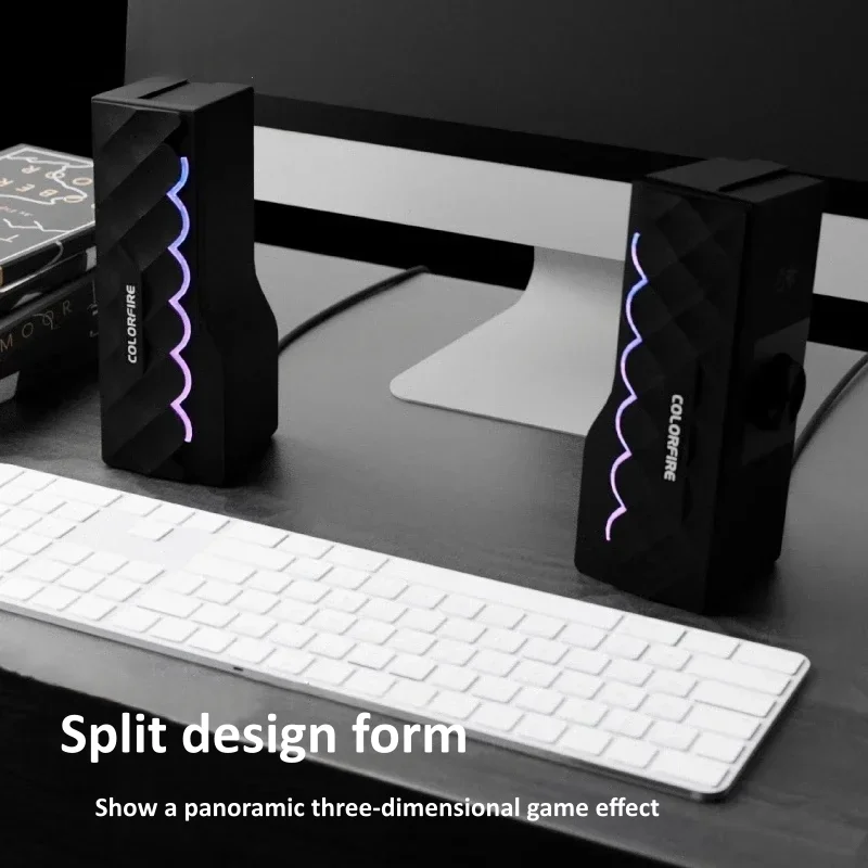 HIFI качество звука проводной  – обзор и цена Rgb Computer Soundbar For Pc