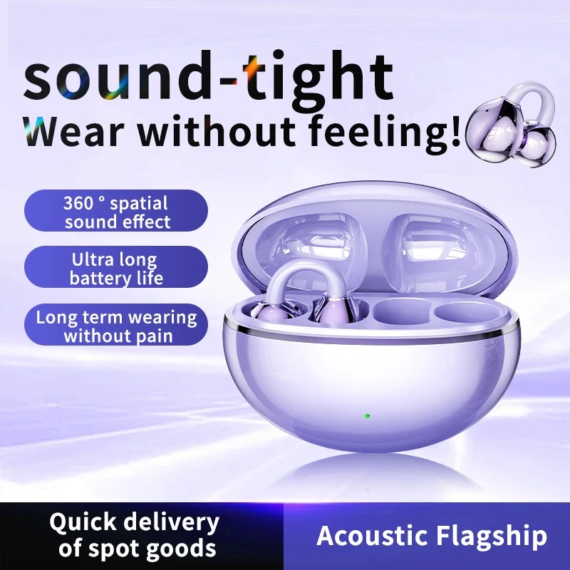 Беспроводные наушники с открыт – обзор и цена Open Ear Air Conduction Headphones