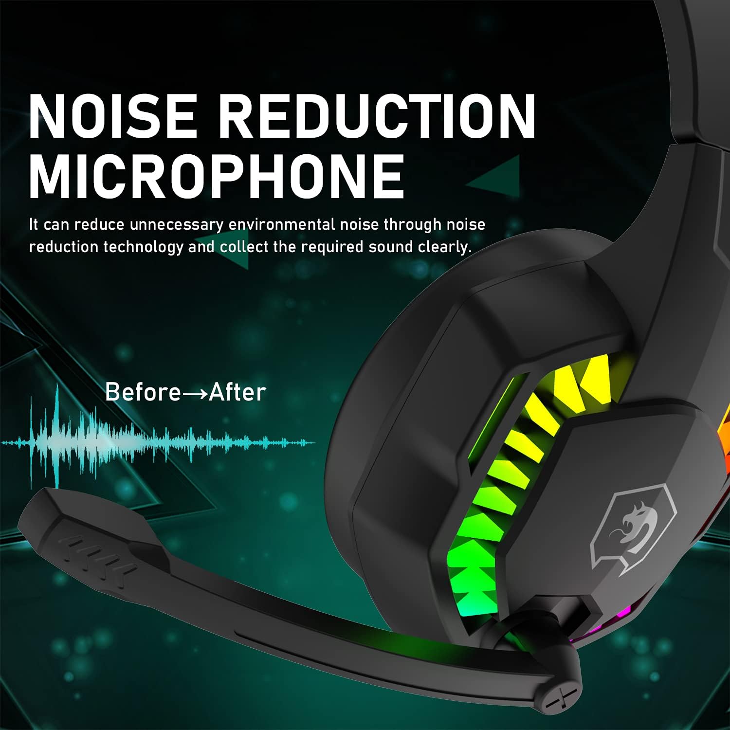Проводная игровая гарнитура MA – обзор и цена Gaming Headset With Mic Rgb