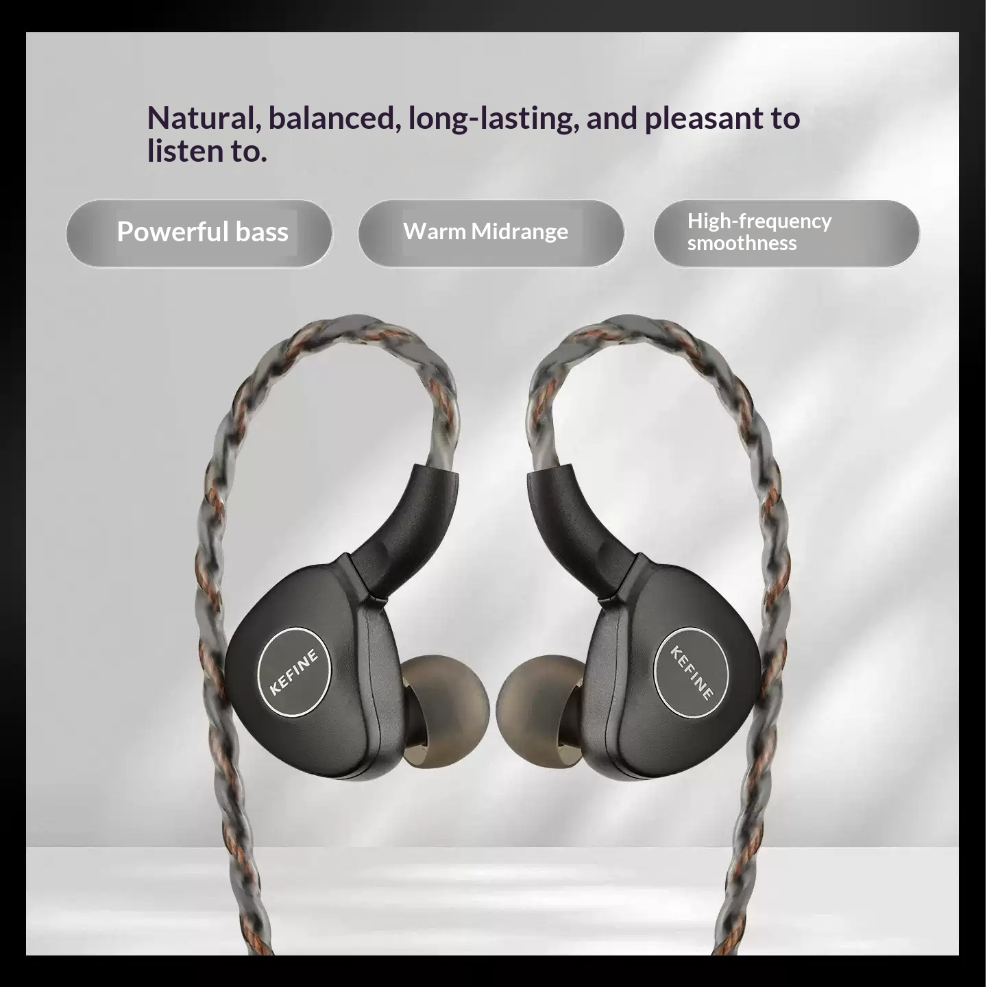 KEFINE Klanar 14.5 мм внутрика – обзор и цена Planar Magnetic Iem Earphones