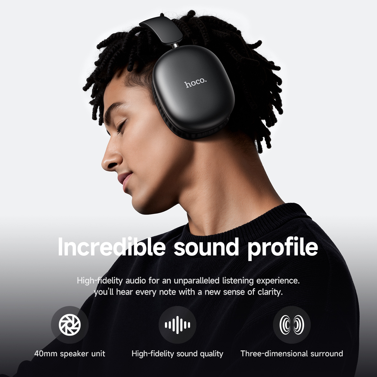 HOCO W73 Складные Bluetooth 6. – обзор и цена Anc Wireless Over Ear Headphones