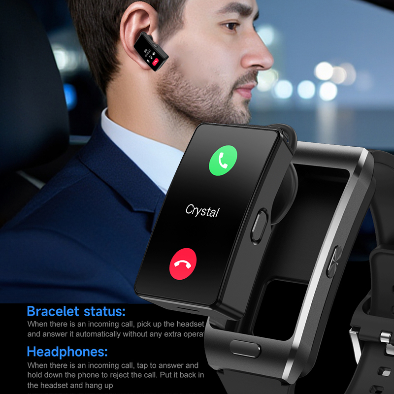 Новые умные часы LIGE с наушни – обзор и цена Tws Earbuds Bluetooth 5.3
