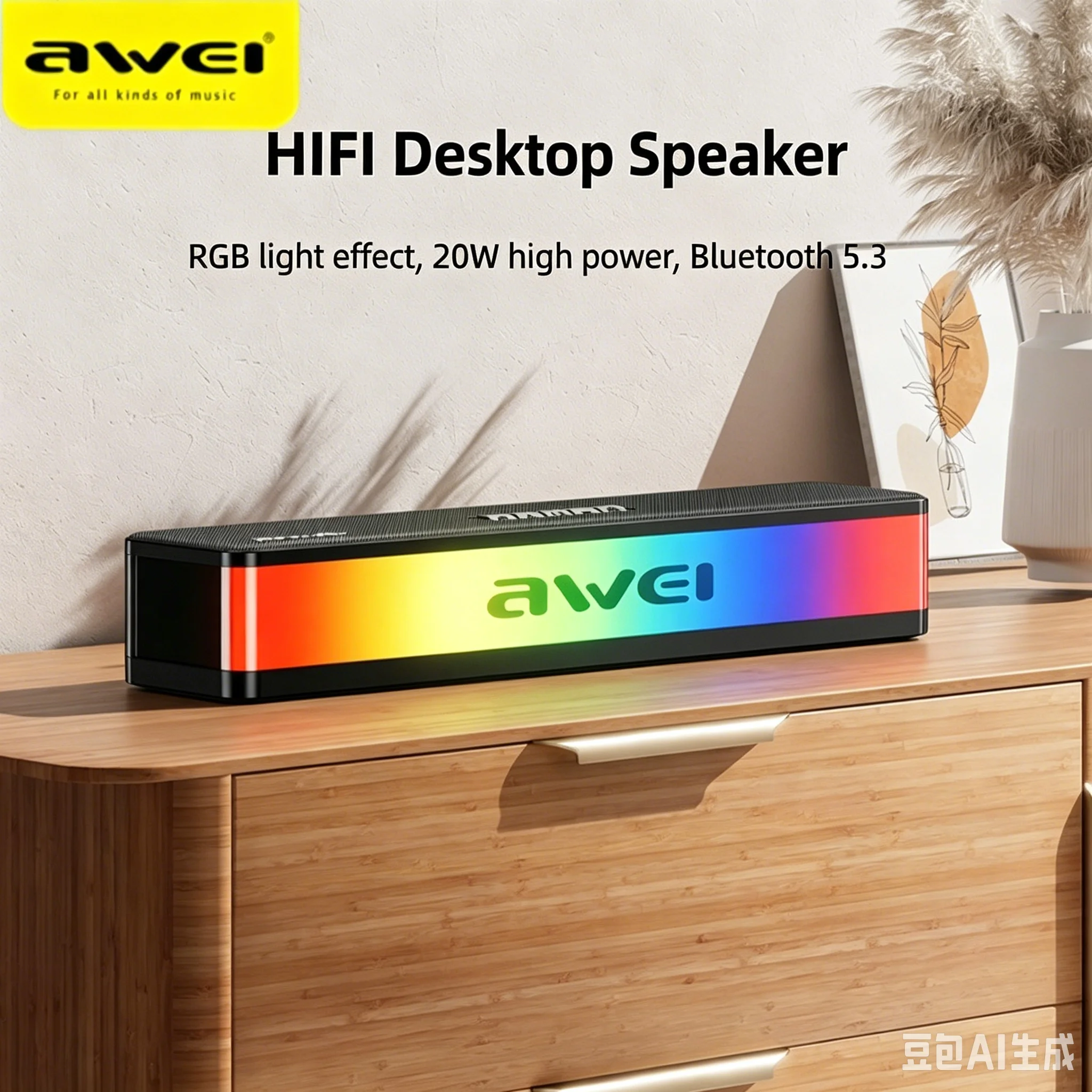 RGB Bluetooth-колонки, саундба – обзор и цена Rgb Computer Soundbar For Pc