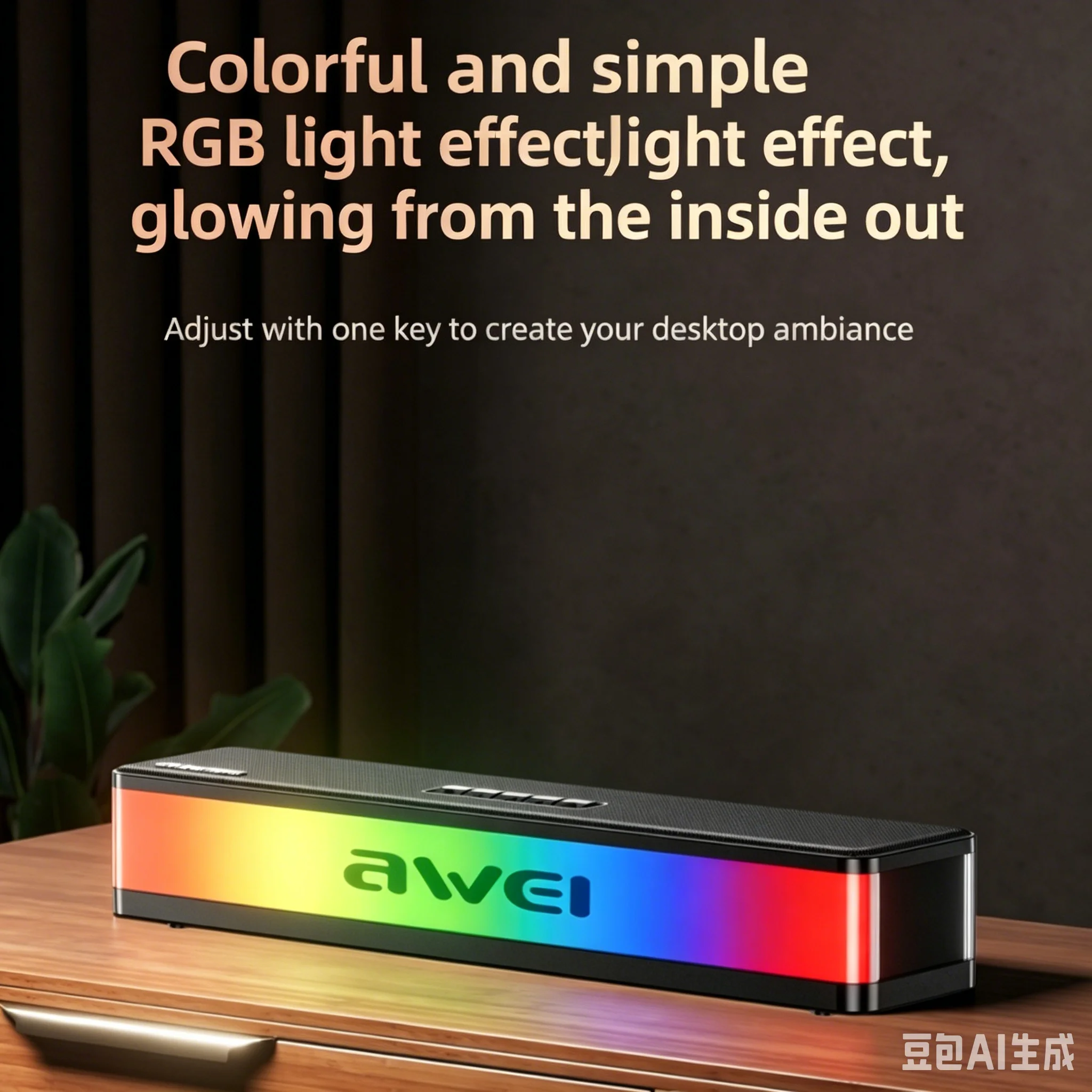 RGB Bluetooth-колонки, саундба – обзор и цена Rgb Computer Soundbar For Pc