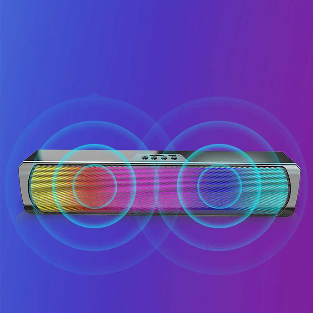 Портативная звуковая панель дл – обзор и цена Rgb Computer Soundbar For Pc