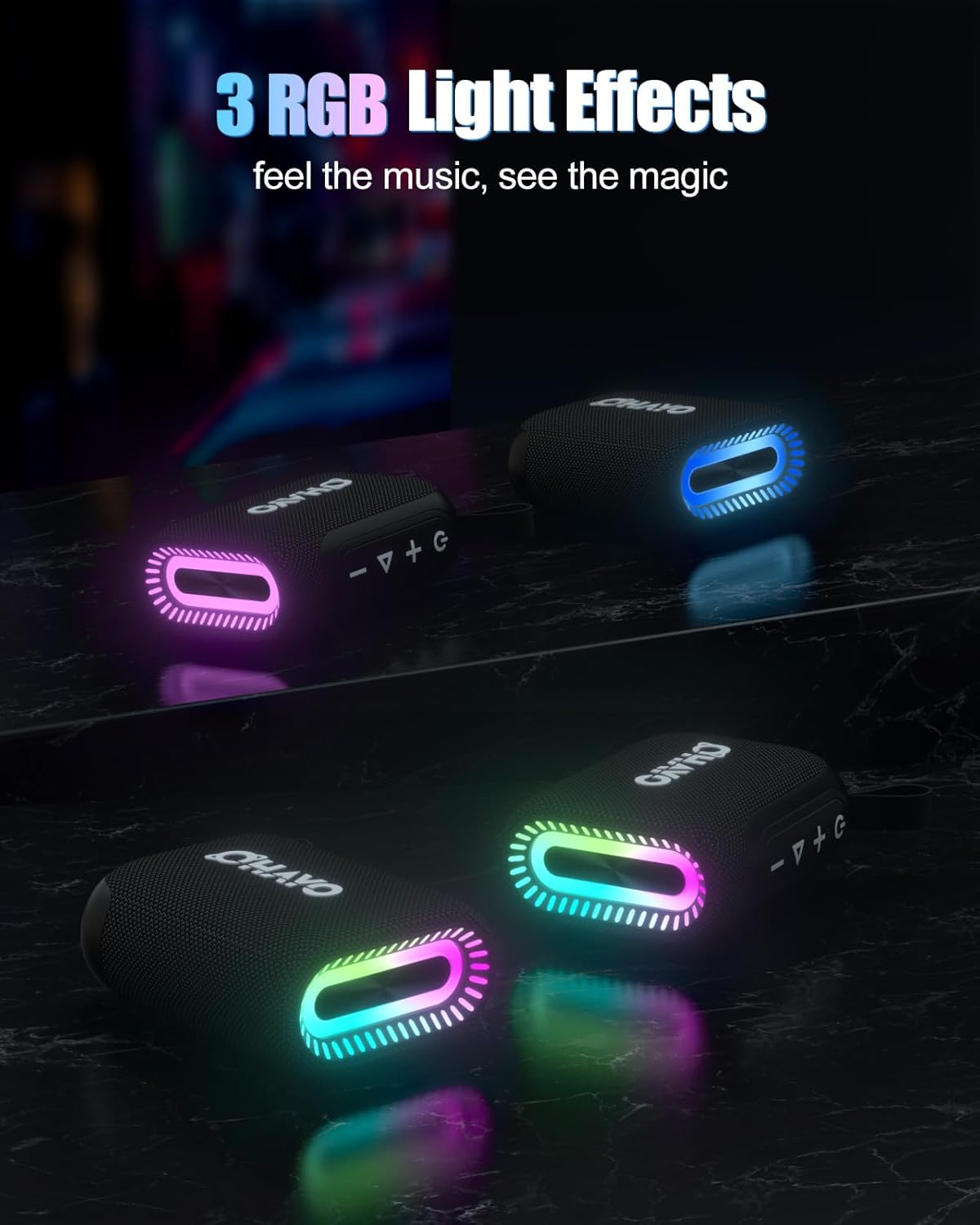 Bluetooth-динамик для душа OHA – обзор и цена Portable Bluetooth Speaker Waterproof Ipx7
