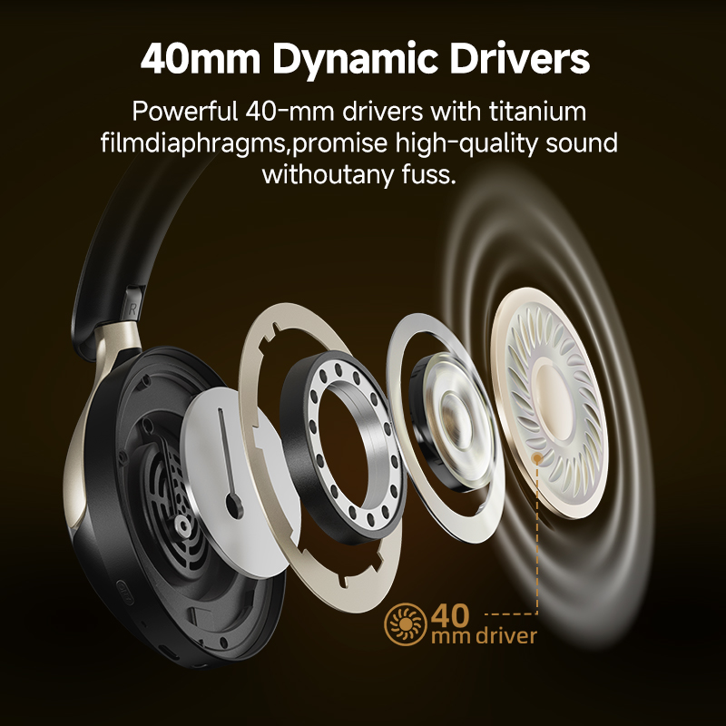 Беспроводные наушники QCY H3 P – обзор и цена Anc Wireless Over Ear Headphones