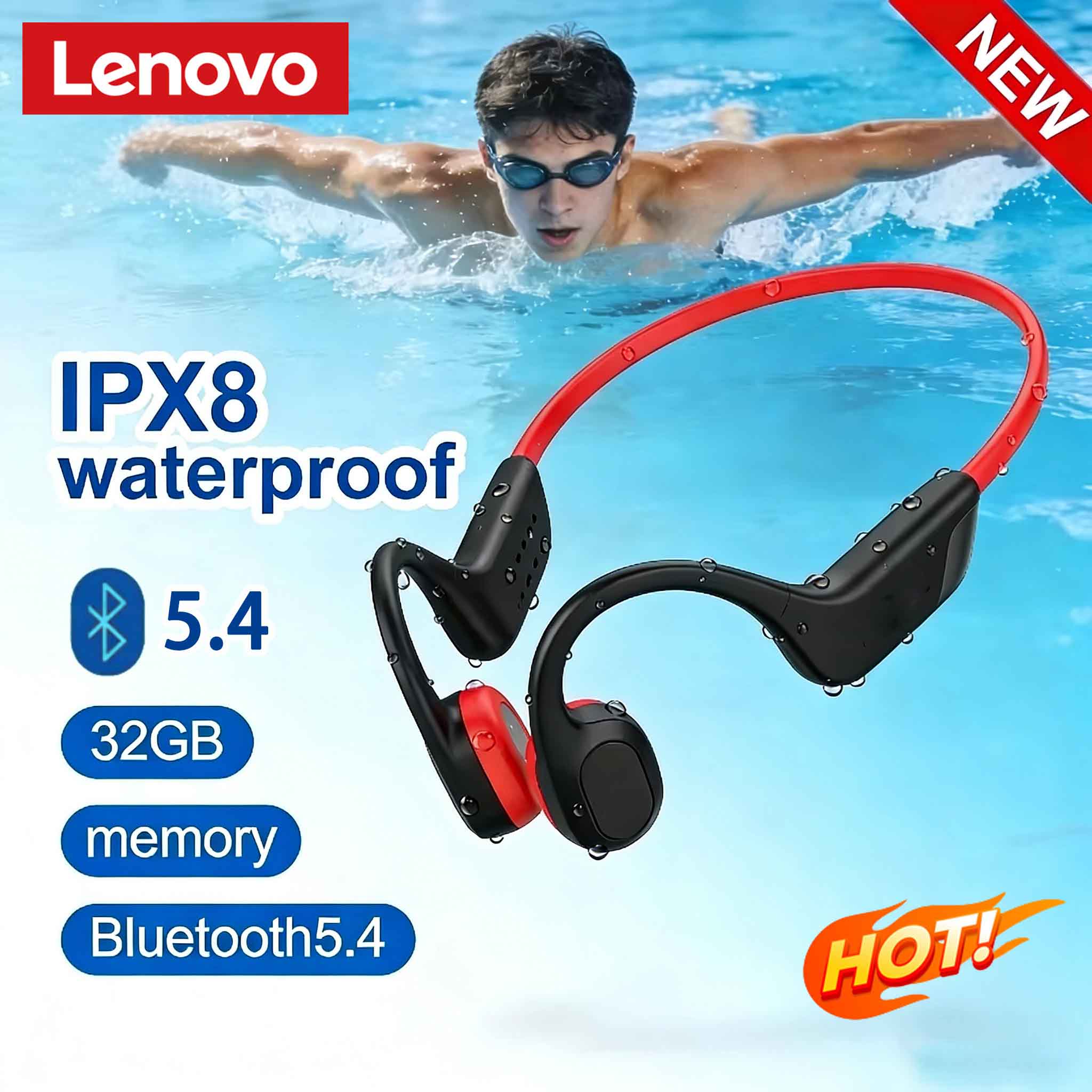 Беспроводные спортивные наушни – обзор и цена Bone Conduction Running Headphones