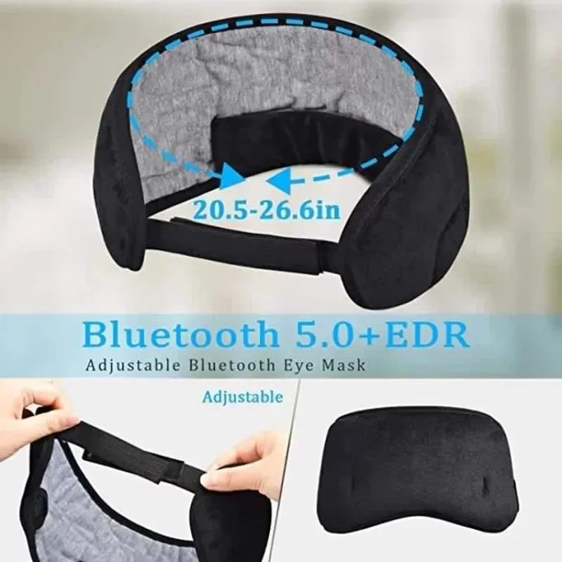 Беспроводная Bluetooth-повязка – обзор и цена Sleep Mask Headphones Bluetooth
