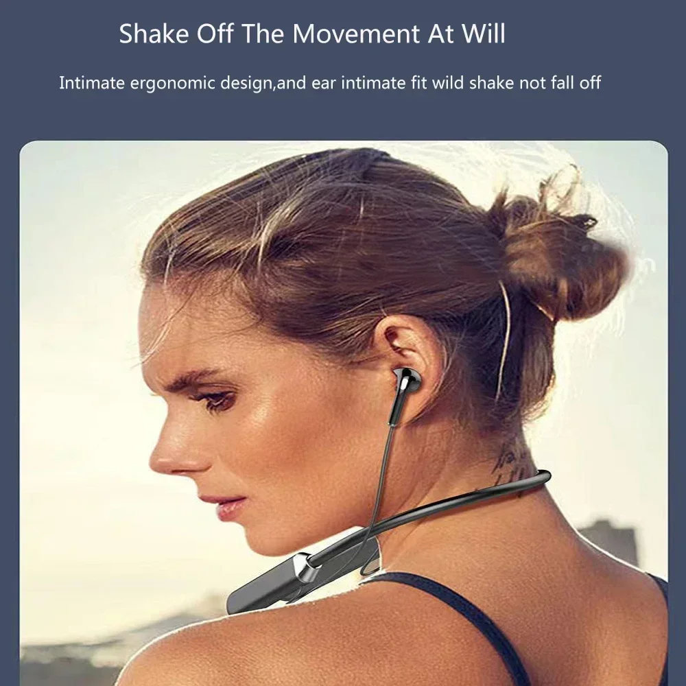 Беспроводные наушники Bluetoot – обзор и цена Magnetic Neckband Sports Earphones