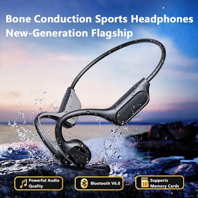НОВЫЕ спортивные Bluetooth-нау – обзор и цена Bone Conduction Running Headphones