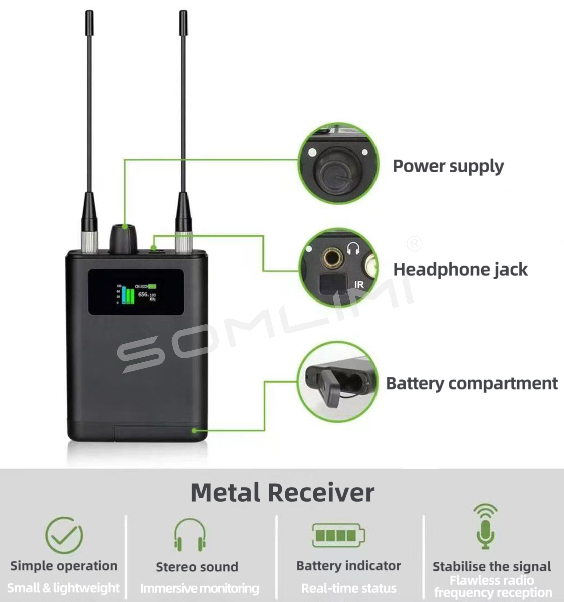 Профессиональная беспроводная  – обзор и цена In Ear Monitors For Singers
