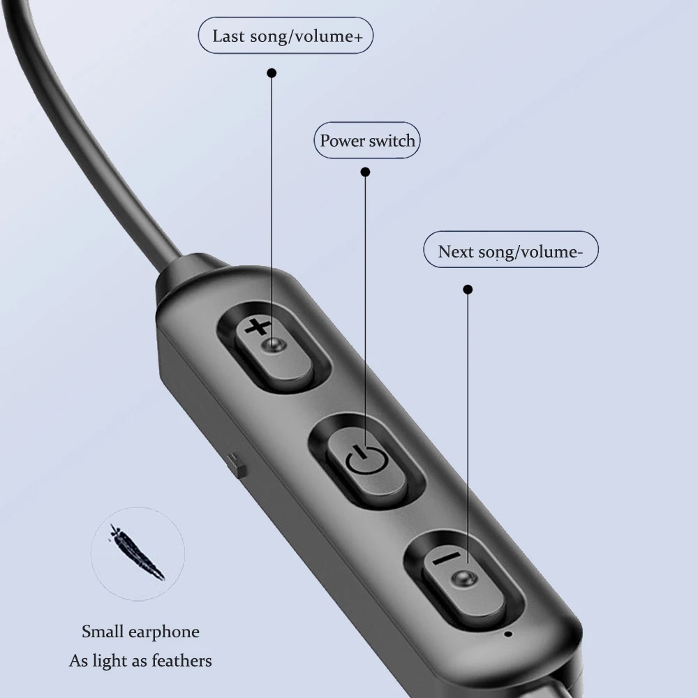 Магнитные спортивные наушники  – обзор и цена Magnetic Neckband Sports Earphones