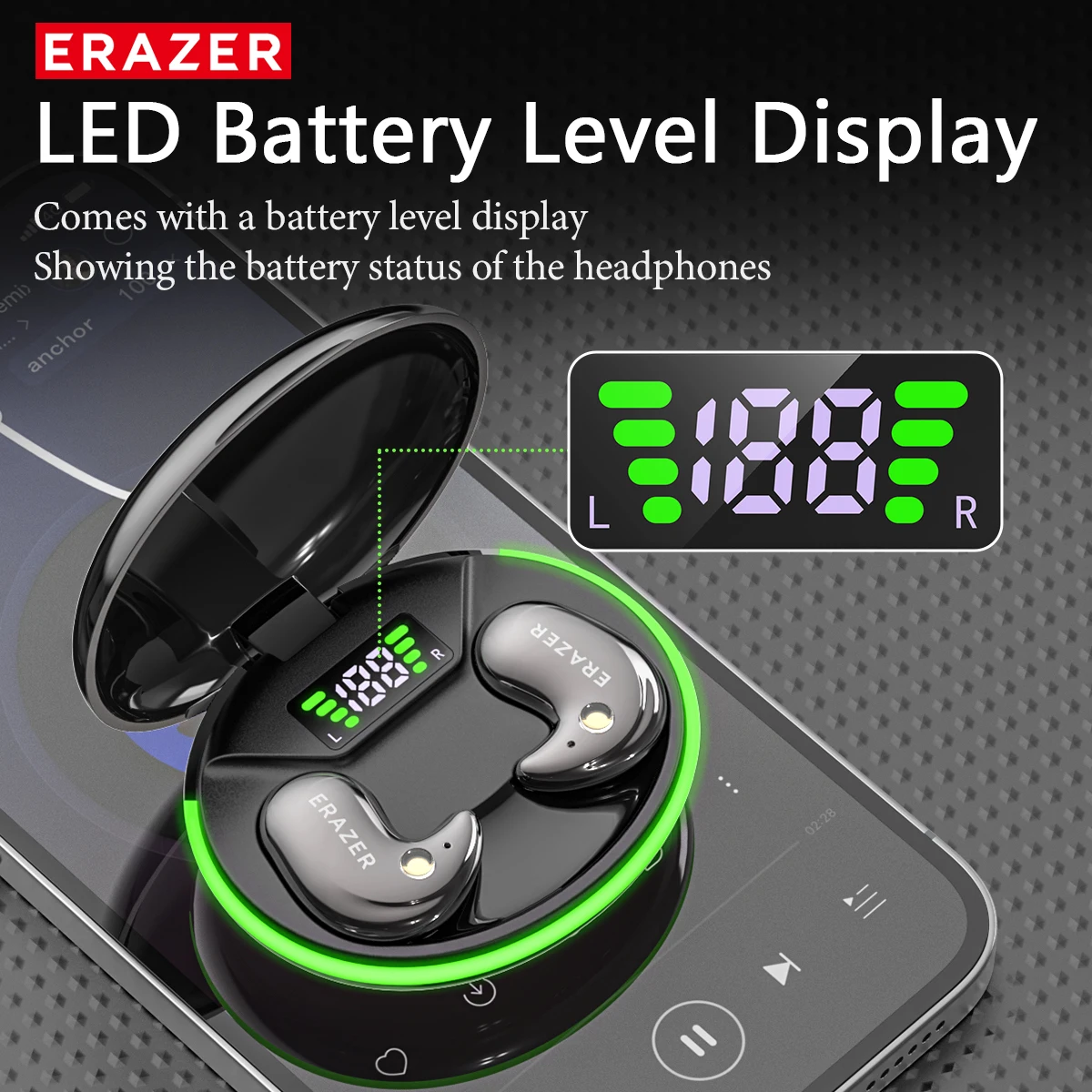 Наушники-вкладыши EARZER XF58  – обзор и цена Sleep Mask Headphones Bluetooth