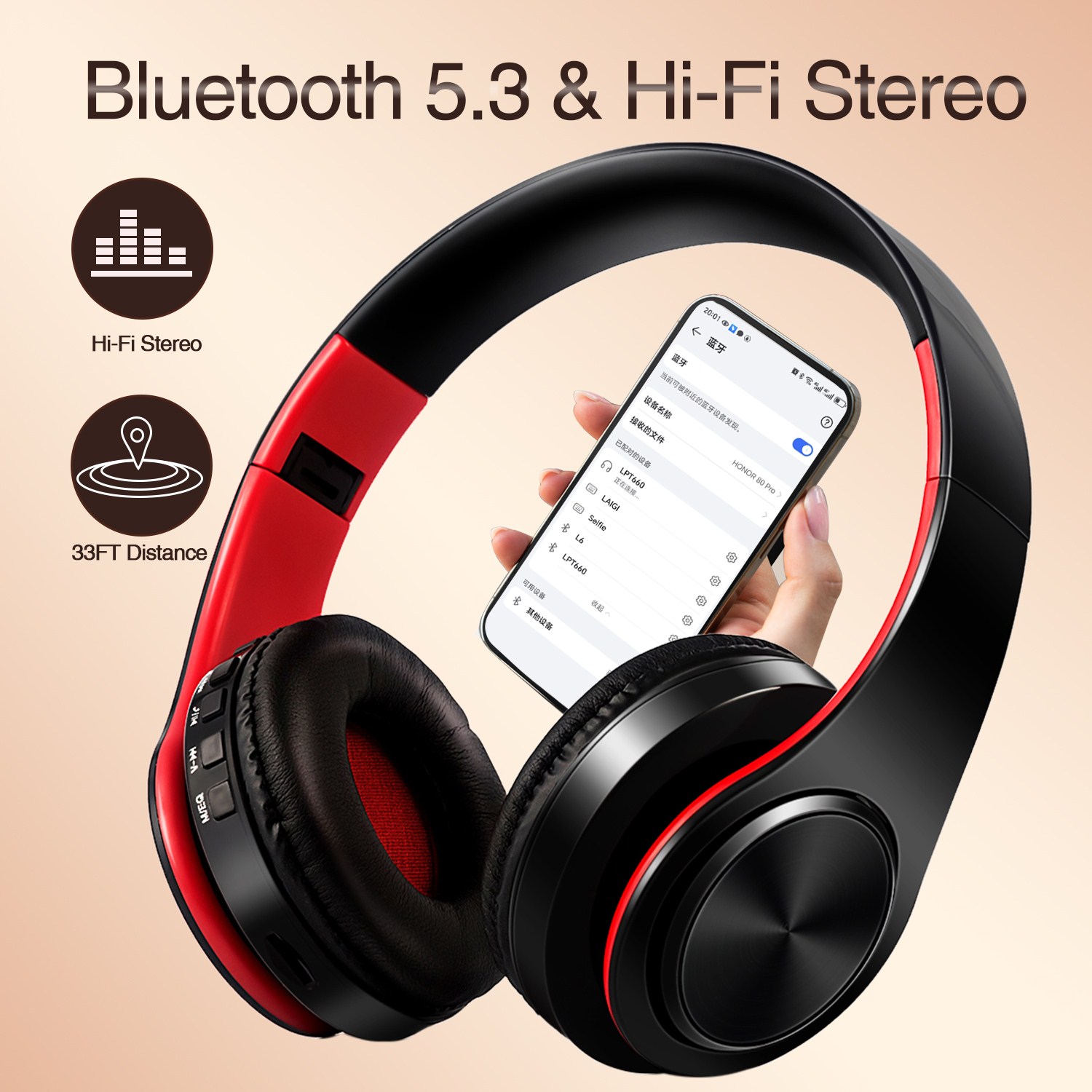 Наушники CATASSU, Bluetooth-на – обзор и цена Anc Wireless Over Ear Headphones