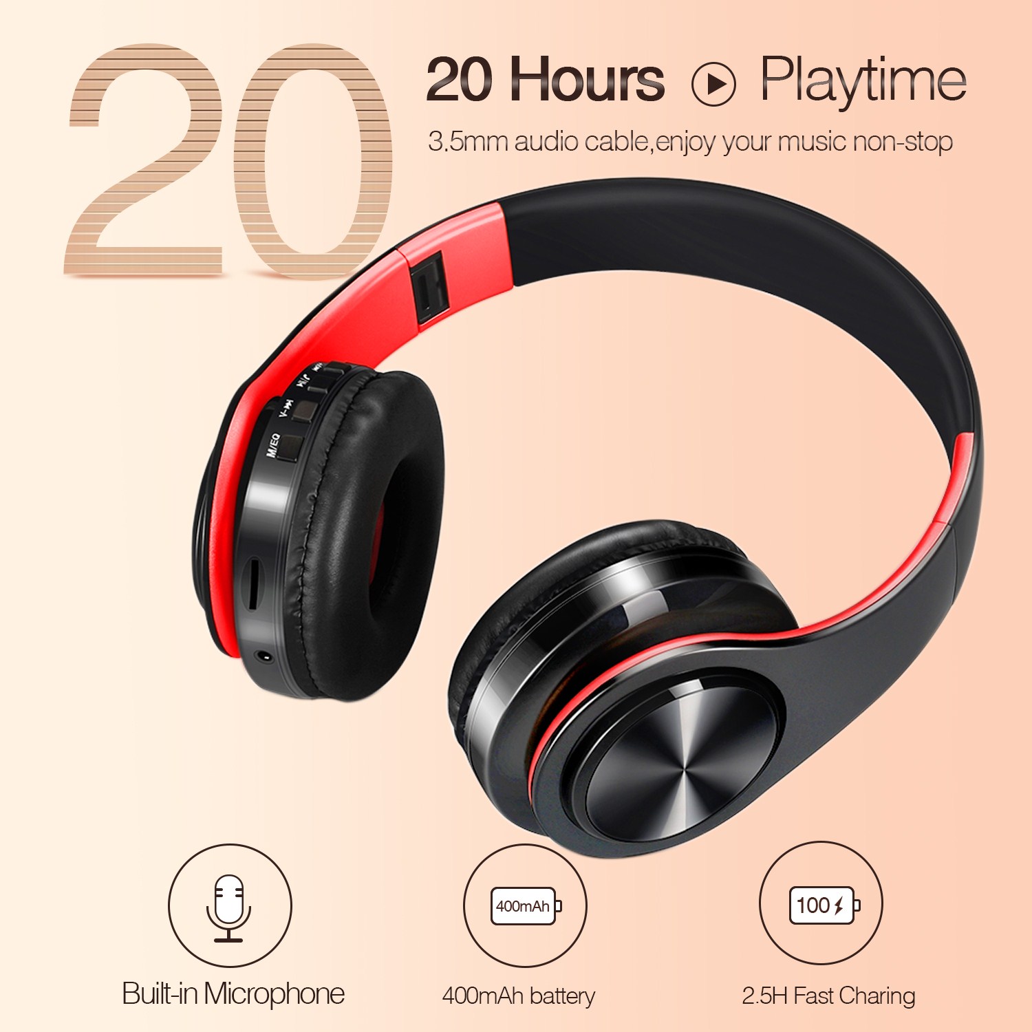 Наушники CATASSU, Bluetooth-на – обзор и цена Anc Wireless Over Ear Headphones