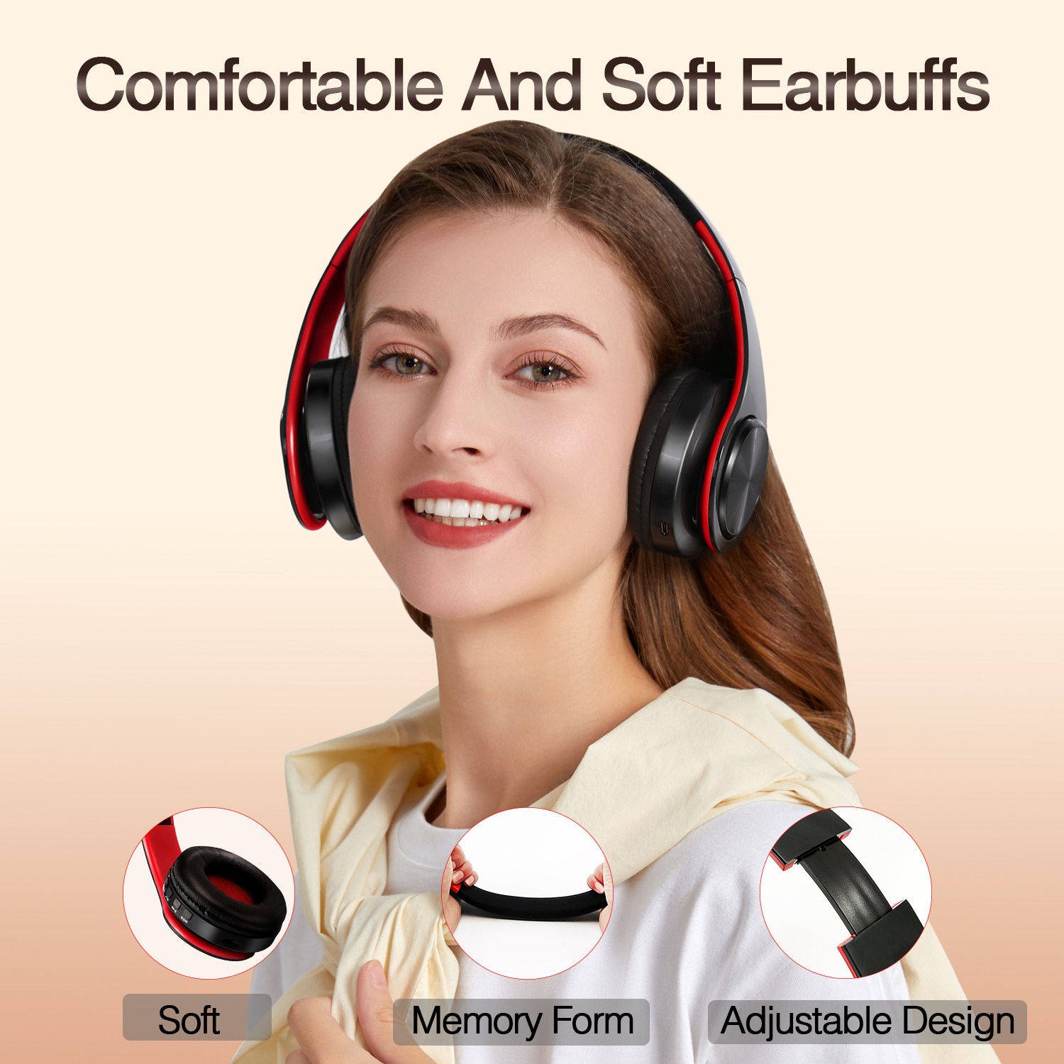 Наушники CATASSU, Bluetooth-на – обзор и цена Anc Wireless Over Ear Headphones