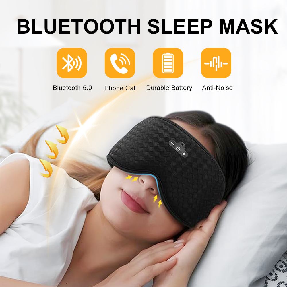 Беспроводная 3D Bluetooth маск – обзор и цена Sleep Mask Headphones Bluetooth