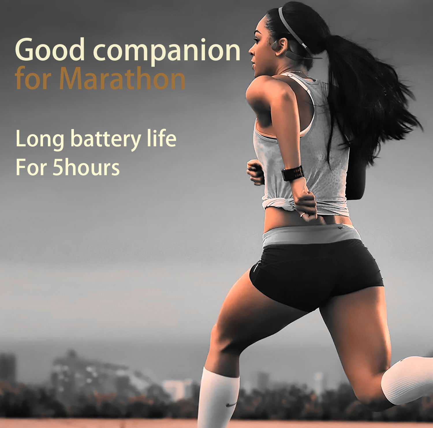 Классические наушники DG08 с к – обзор и цена Bone Conduction Running Headphones