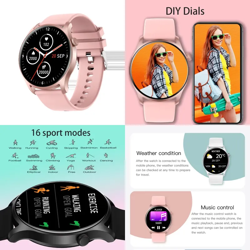 Умные часы SENBONO MAX8 для му – обзор и цена Smartwatches